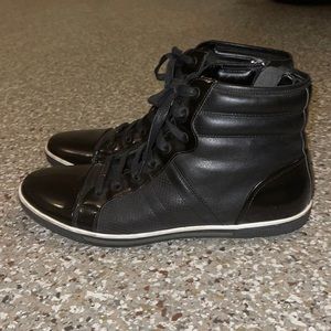 Kenneth Cole High Top Leather Mens Shoes